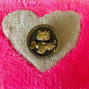 hello kitty sanrio x lootcrate exclusive 1974 to forever pin